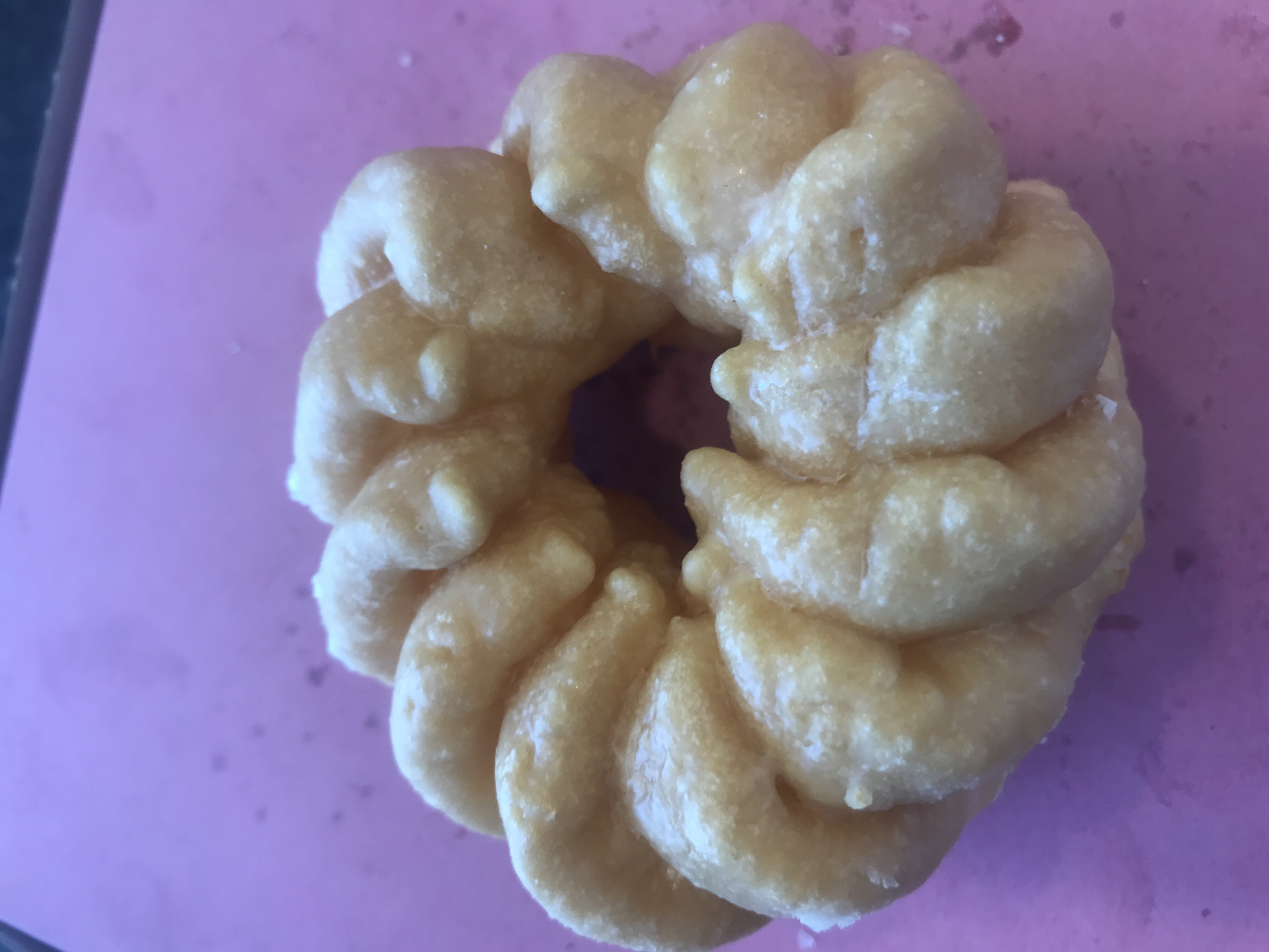 Order Plain French Cruller food online from Angel Panama Lane Donuts store, Bakersfield on bringmethat.com