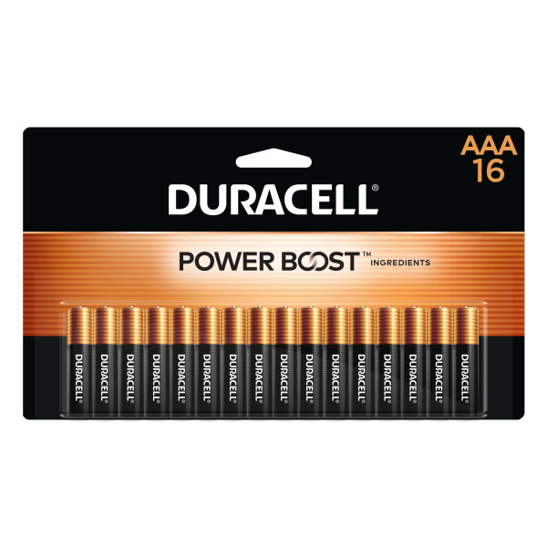Order Duracell Coppertop Alkaline Battery - AAA, 16 pk food online from Rite Aid store, CORNING on bringmethat.com
