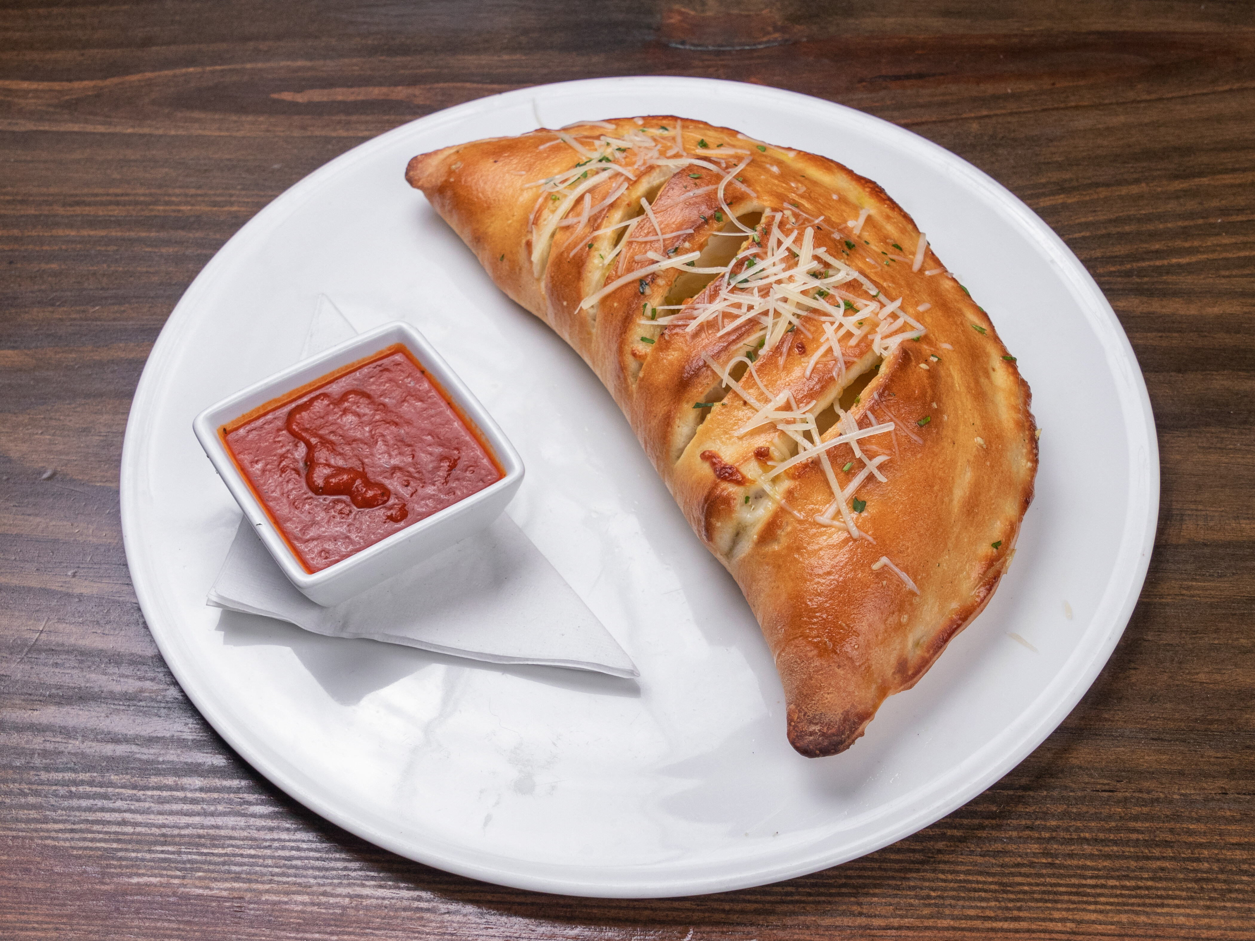 Order 4 Cheese Calzone food online from Eataliano Kitchen store, Atlanta on bringmethat.com