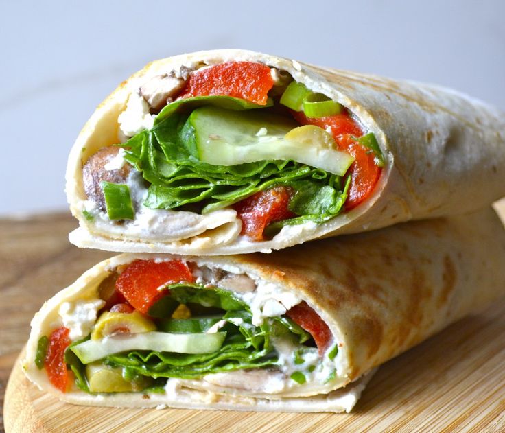 Order Greek Salad Wrap food online from Gyro Gyro store, Hartsdale on bringmethat.com