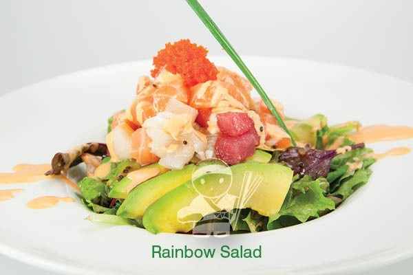 Order Rainbow Salad food online from Ichiban Japanese Restaurant store, Somerset on bringmethat.com