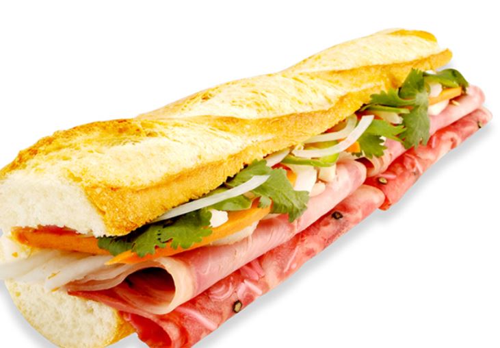 Order 11. Lee's Special Combo Baguette Sandwich food online from Lee Sandwiches store, Gardena on bringmethat.com