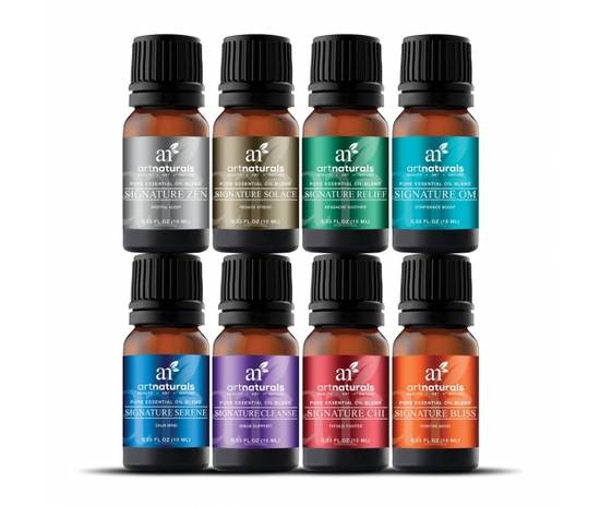 Order Art Naturals Top 8 Essential Oil Blends Set (1 ct) food online from Rite Aid store, Palm Desert on bringmethat.com