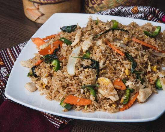 Order Basil Fried Rice food online from Thai Spoons store, Sunnyvale on bringmethat.com