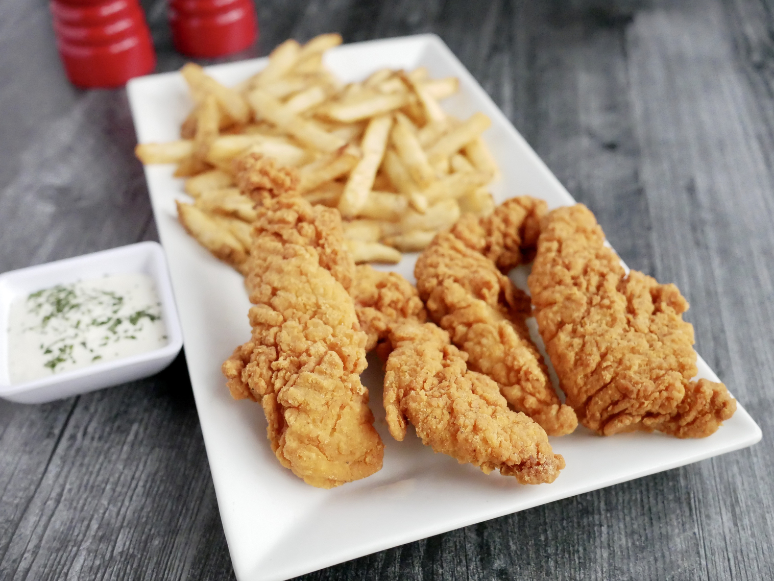 Order Chicken Tenders Basket food online from Kocky Bar & Grill store, Fresno on bringmethat.com