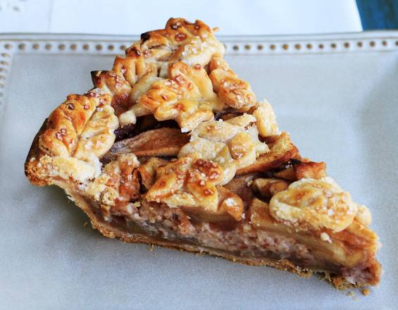 Order Almond-Laced Apple Pie - Slice food online from Windowsill Pies Bakery &amp; Cafe store, New Orleans on bringmethat.com