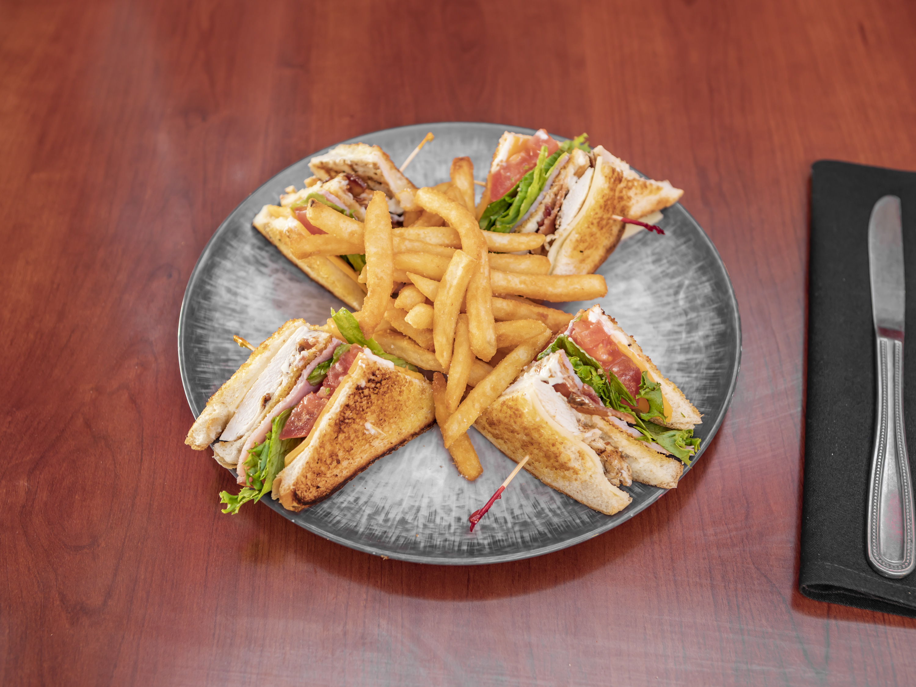 Order Supper Club Sandwich food online from Firehouse Bar & Grill store, St. Louis on bringmethat.com
