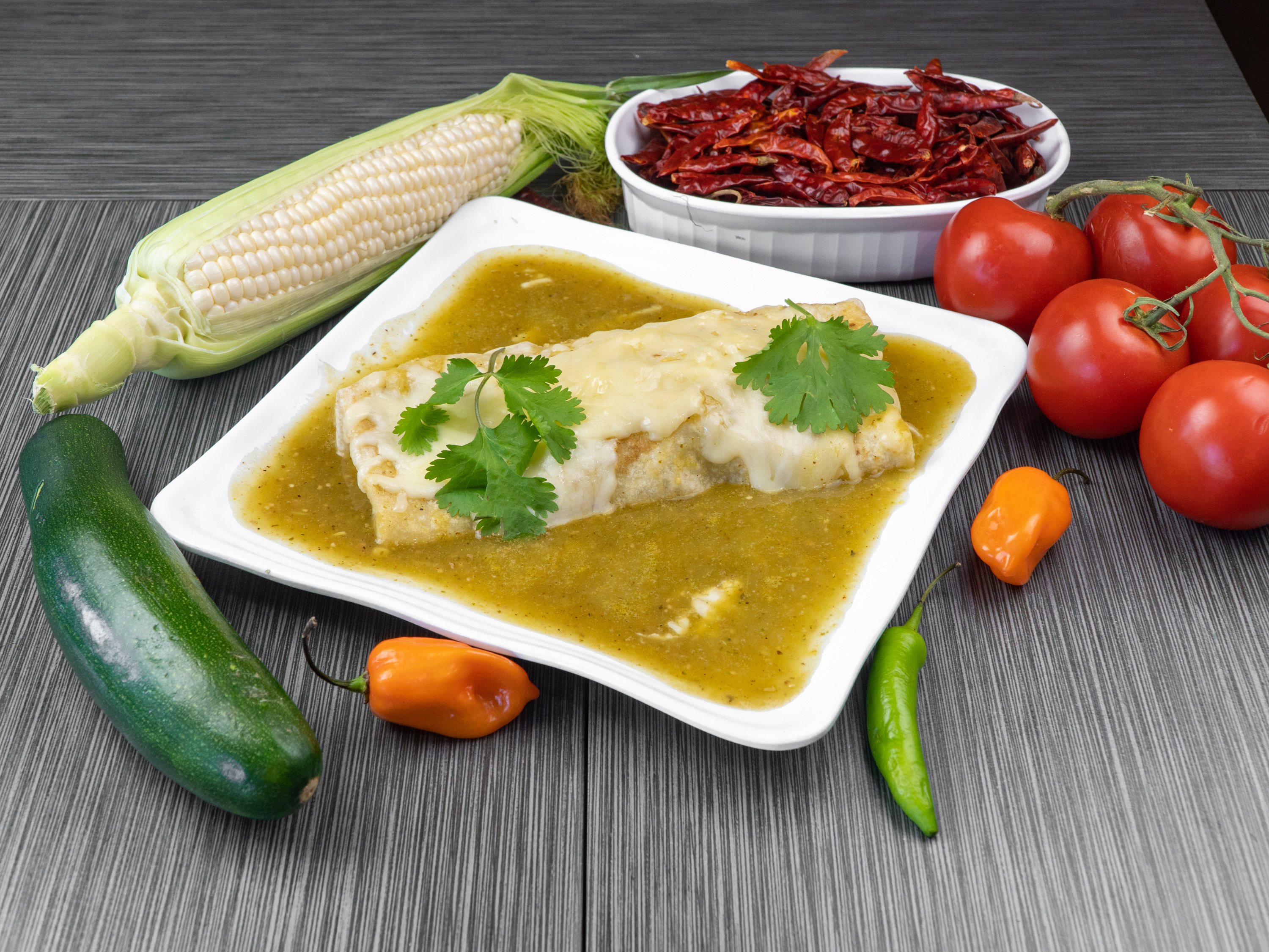 Order Wet Vegan Burrito food online from Curry Sabor store, Whittier on bringmethat.com