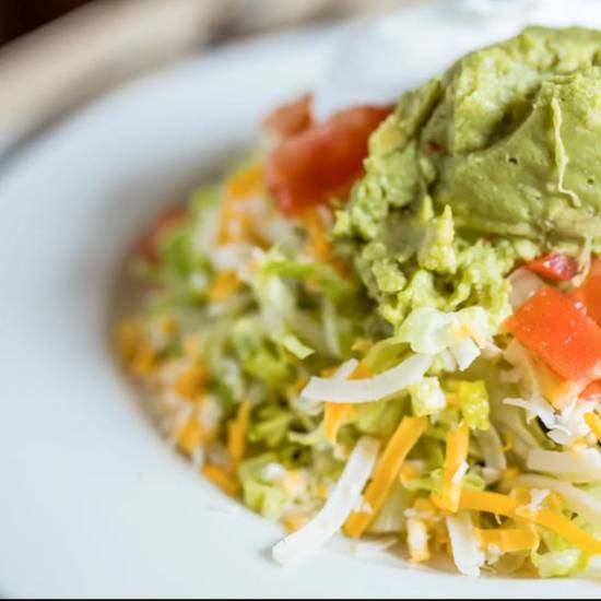 Order Tostada Salad food online from El Gringo store, Hermosa Beach on bringmethat.com