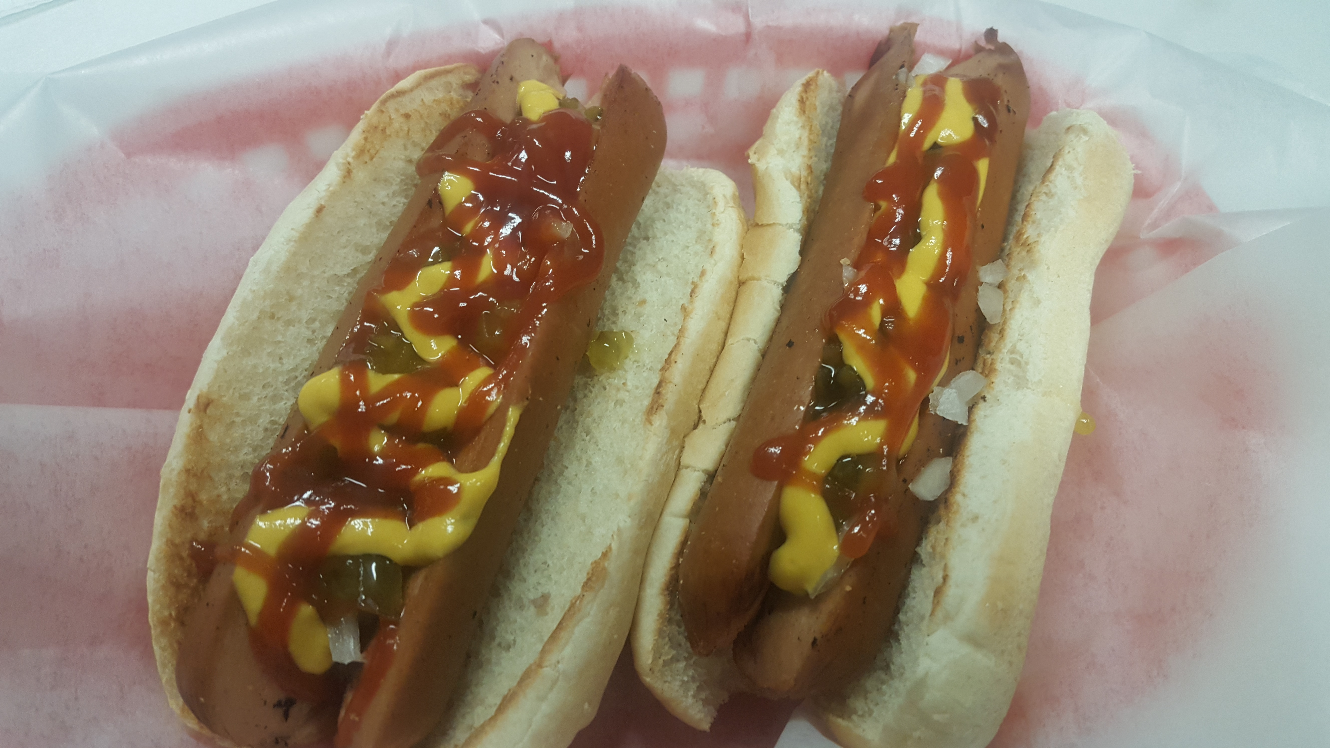 Order 2 Jumbo hot dogs food online from Heywood Kitchen store, Wilmington on bringmethat.com