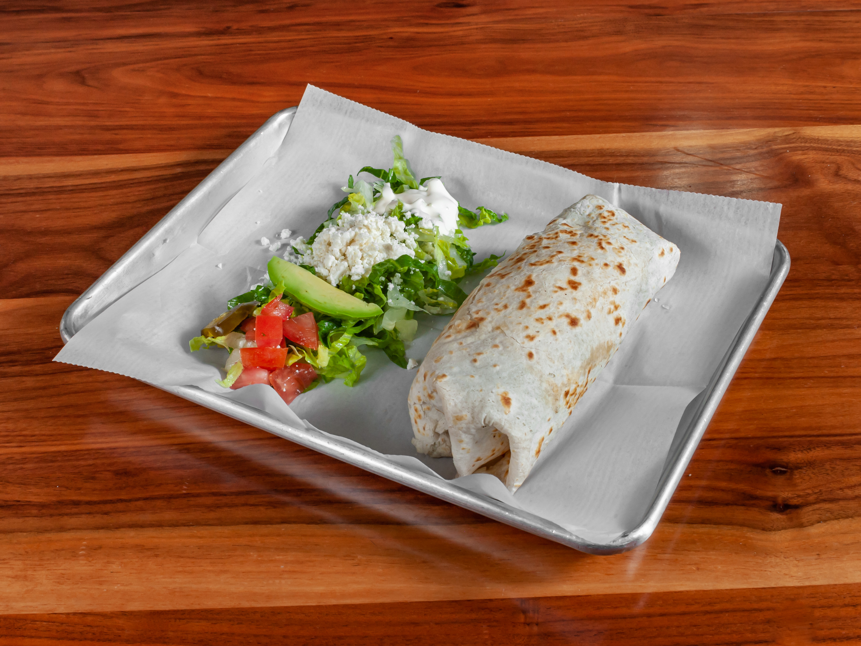 Order Grilled Steak Burrito food online from Taqueria Number 1 store, Charlotte on bringmethat.com