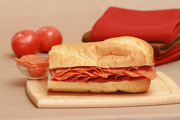 Order Pepperoni Melt Sub food online from Buonos Pizza store, Gilbert on bringmethat.com