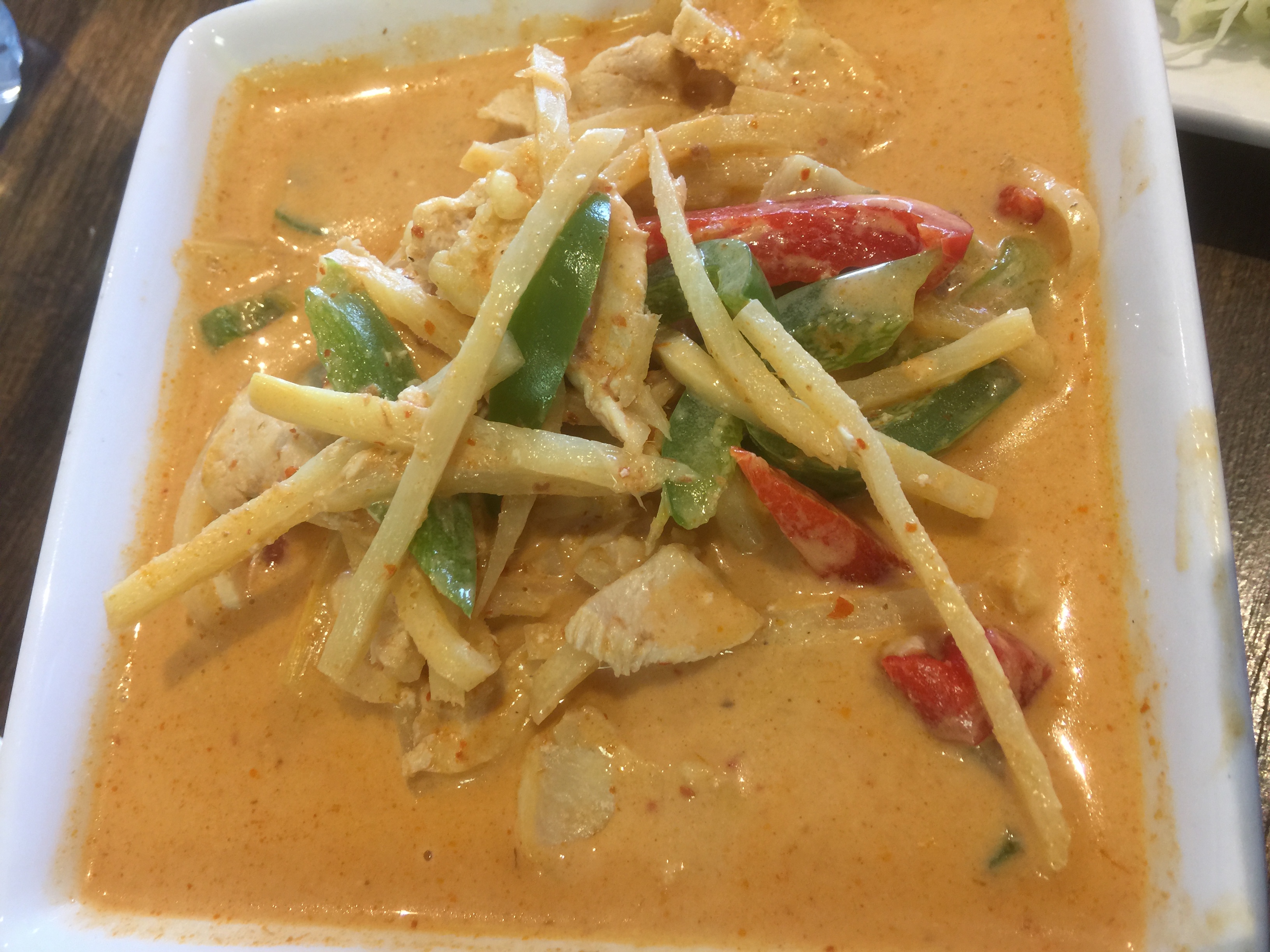 Order Red Curry (item only, no rice included) food online from Double Delicious Thai Cuisine store, Fountain Valley on bringmethat.com