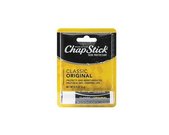 Order Chapstick Regular Lip Balm, 0.32 oz food online from Raley'S store, South Lake Tahoe on bringmethat.com
