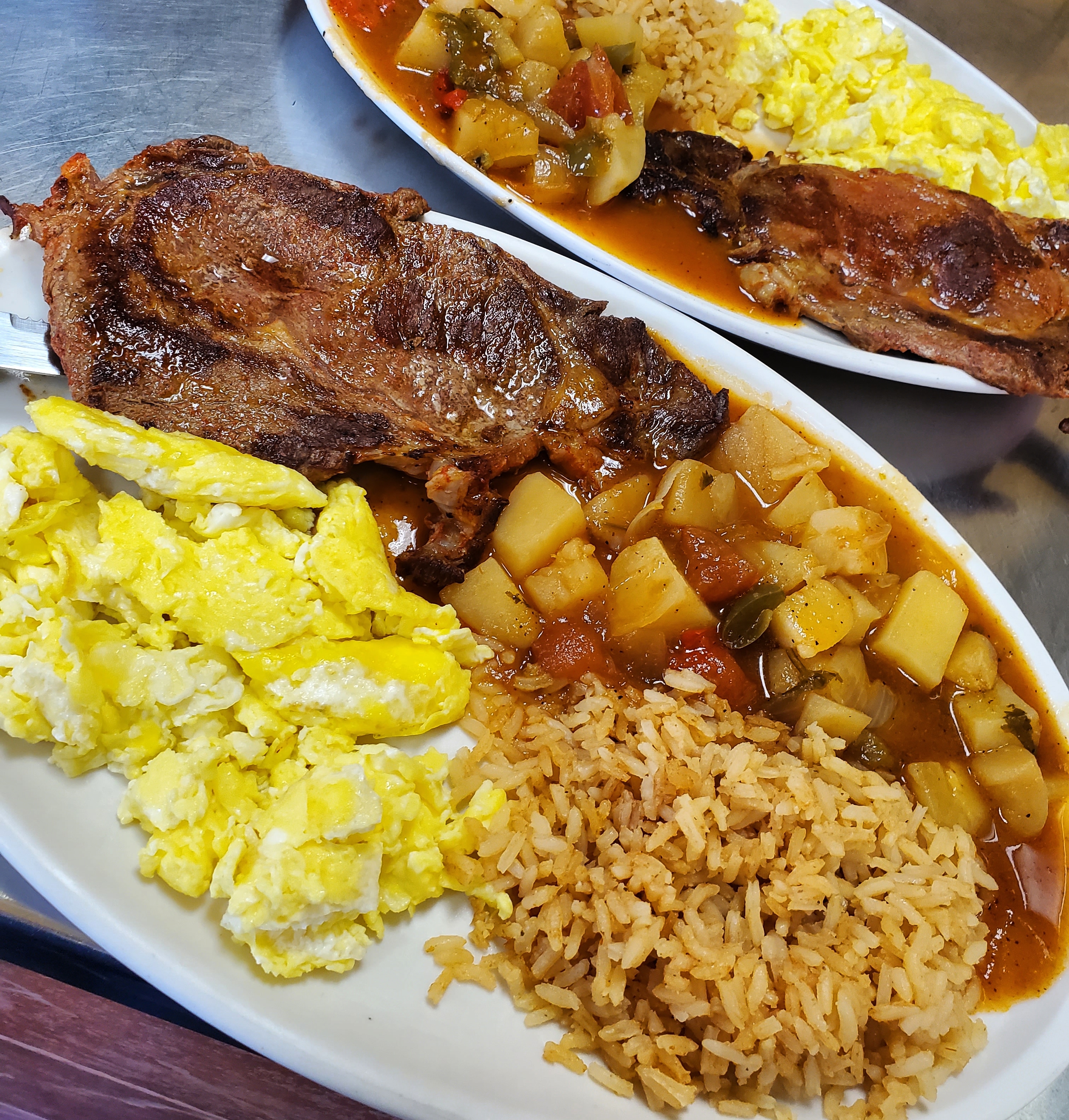 Order Steak and Eggs food online from Los Chilitos Restaurant store, South El Monte on bringmethat.com