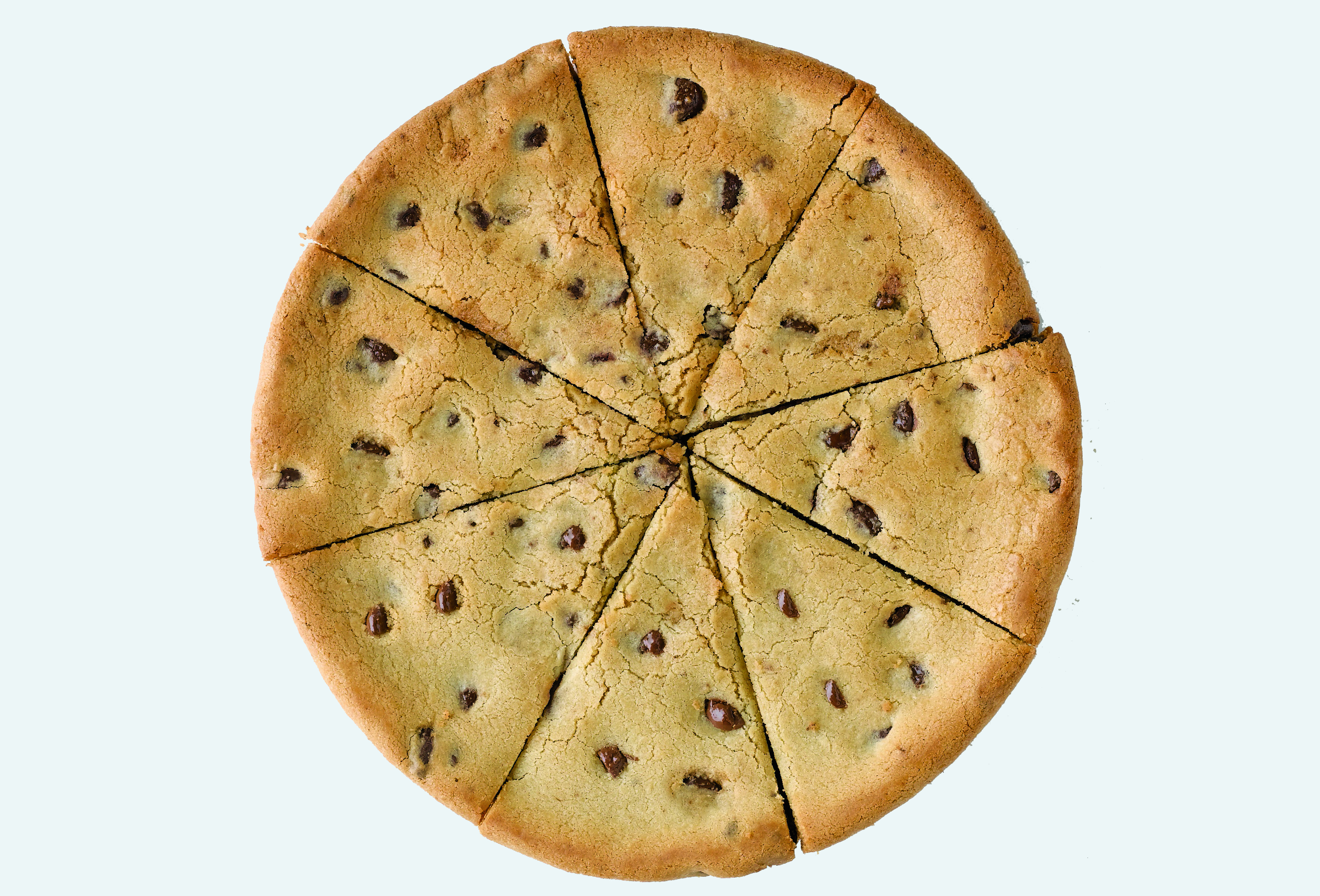 Order 8" Mega Chocolate Chip Cookie food online from Papa Johns store, Modesto on bringmethat.com