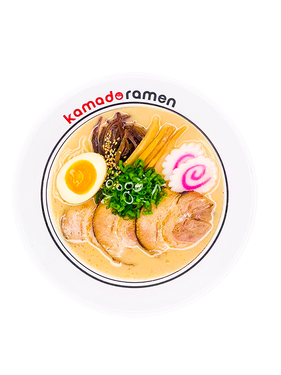 Order (R1) Tonkotsu Ramen food online from Kamado Ramen store, Huntsville on bringmethat.com
