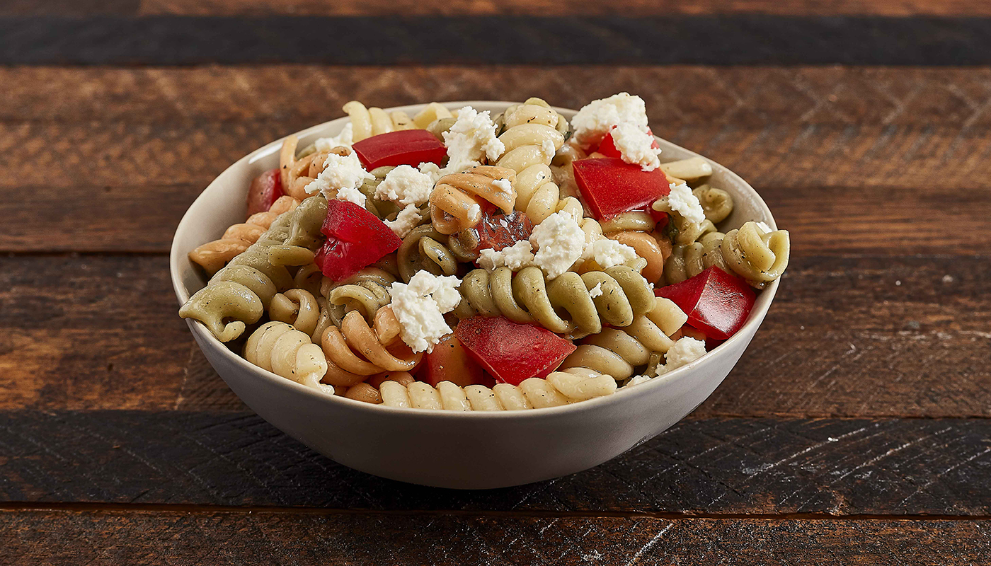 Order Pasta Salad food online from Taziki Mediterranean Café store, Knoxville on bringmethat.com