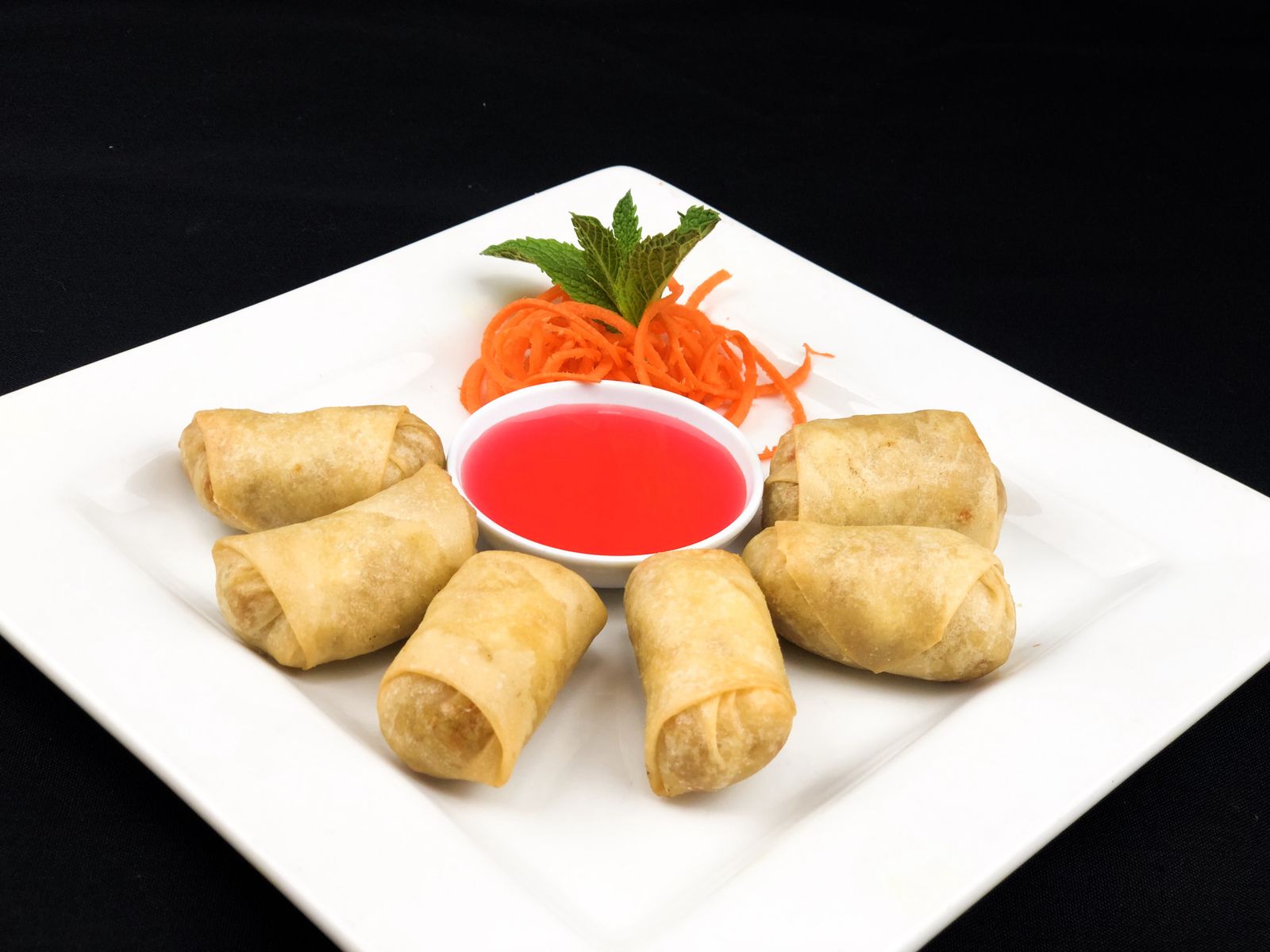 Order Spring Rolls food online from Malee's Thai Bistro on Main store, Scottsdale on bringmethat.com