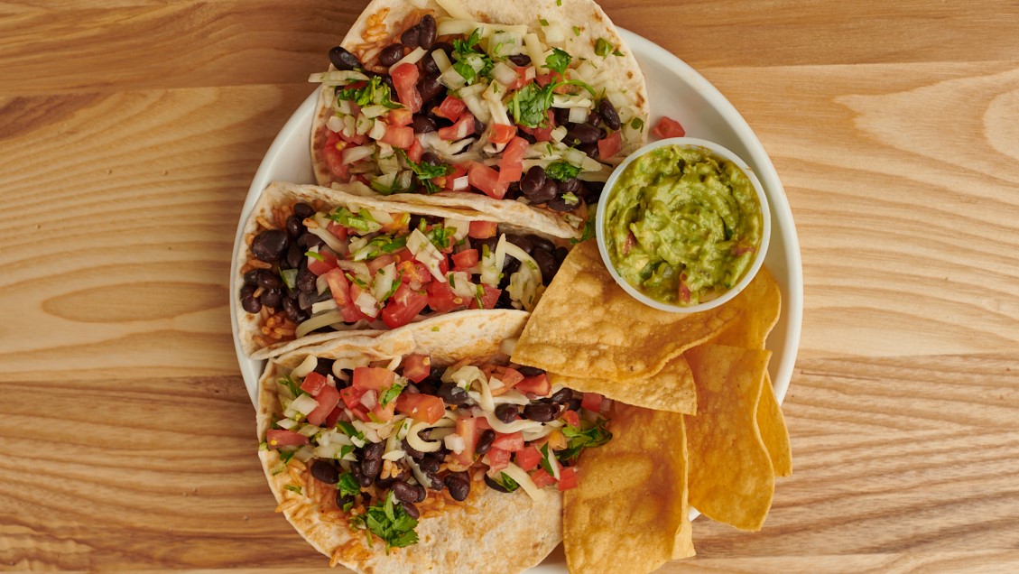 Order BEANS & RICE TACOS food online from Burrito Beach store, Chicago on bringmethat.com