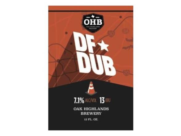 Order OHB DF Dubbel Dunkelweizen - 6x 12oz Cans food online from Goody Goody Liquor store, Addison on bringmethat.com