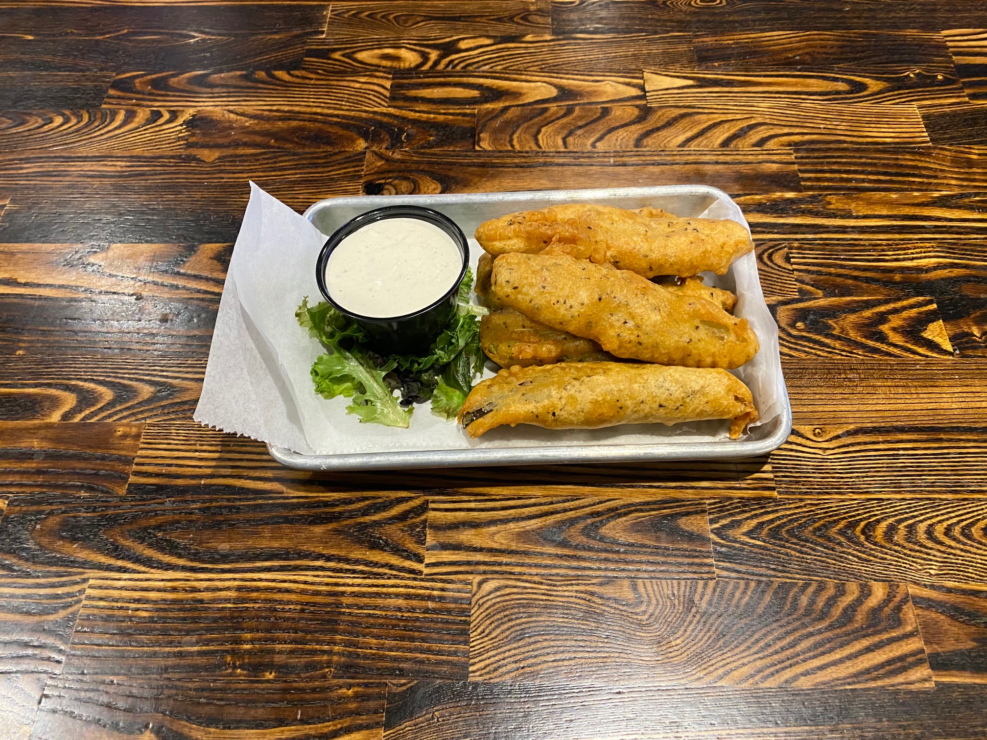 Order Fried Pickles  food online from Ten Pin Alley store, Hilliard on bringmethat.com