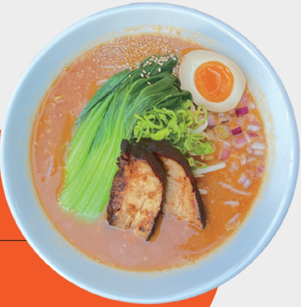 Order Spicy Miso Ramen food online from Tokyo Roll And Noodle store, Chino Hills on bringmethat.com