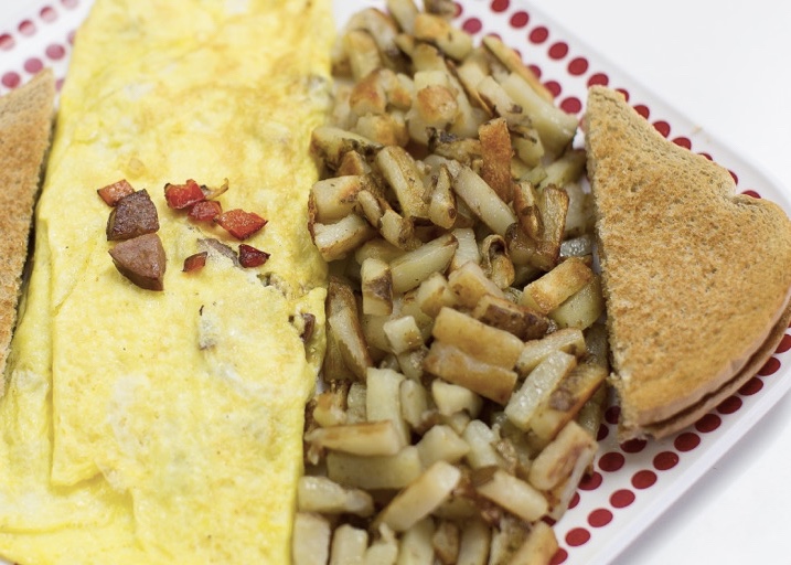 Order Ham and Cheese Omelette food online from The White Spot store, Anchorage on bringmethat.com