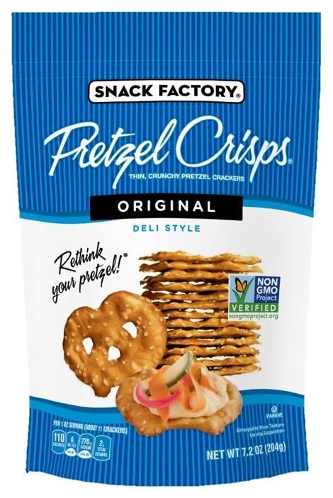 Order Snack Factory Original Pretzel Crisps, 7.2 OZ food online from Cvs store, SAINT CLAIR SHORES on bringmethat.com