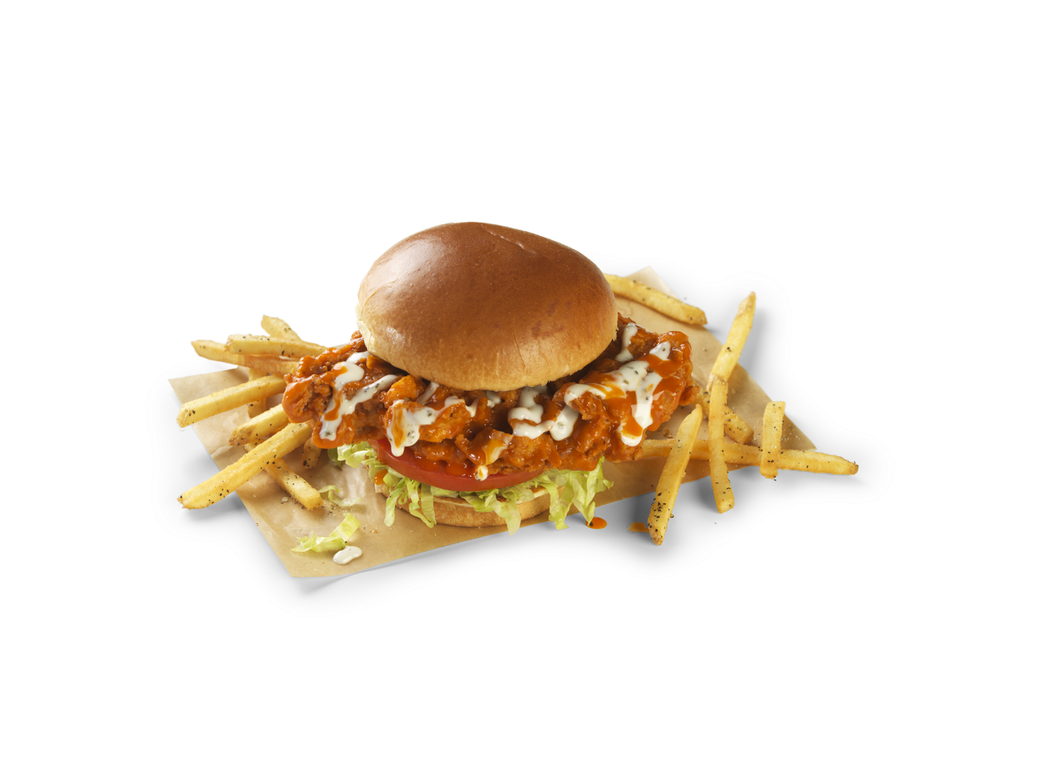 Order Buffalo Ranch Chicken Sandwich food online from Wild Burger store, Lake Forest on bringmethat.com