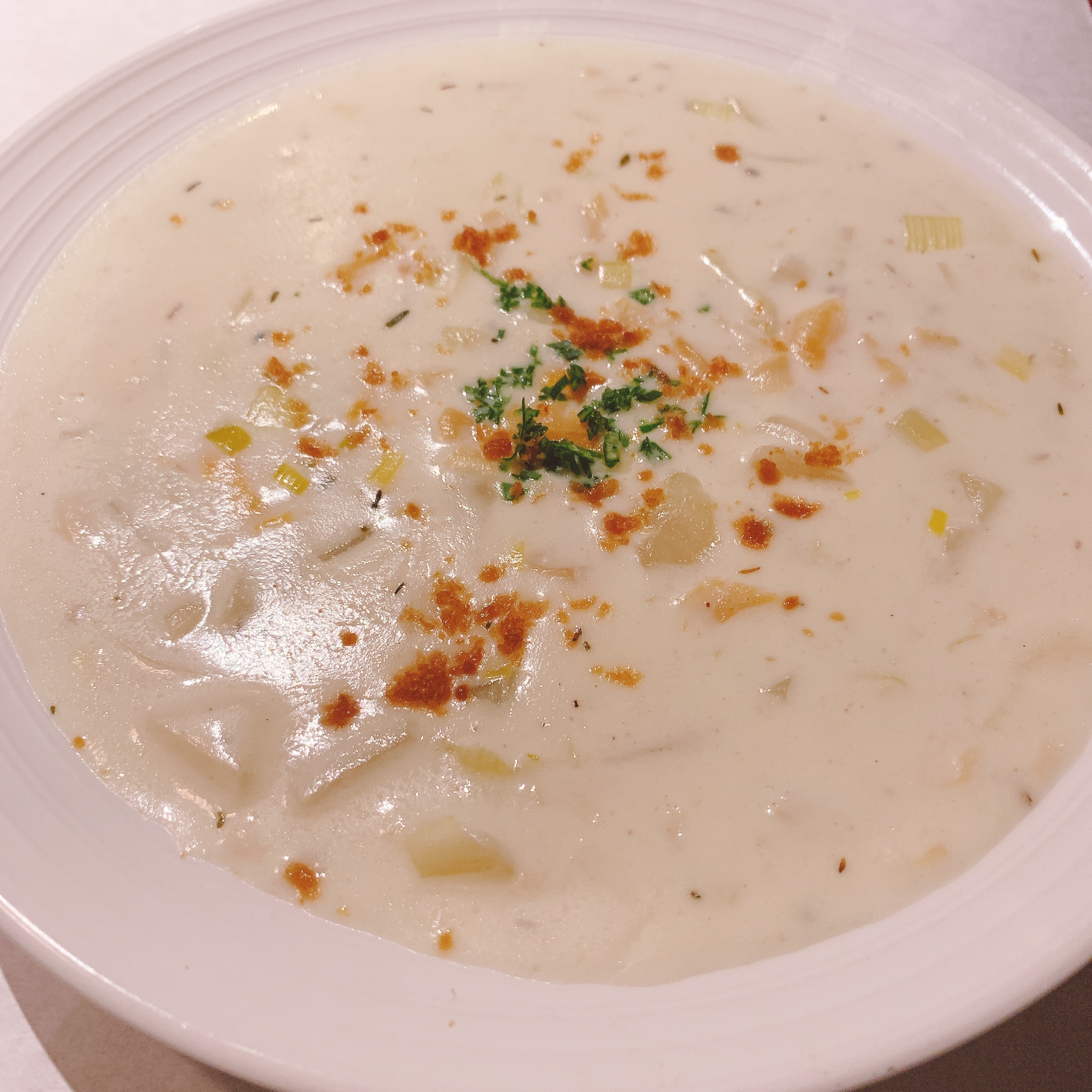 Order CLAM CHOWDER food online from Cajun House store, San Francisco on bringmethat.com