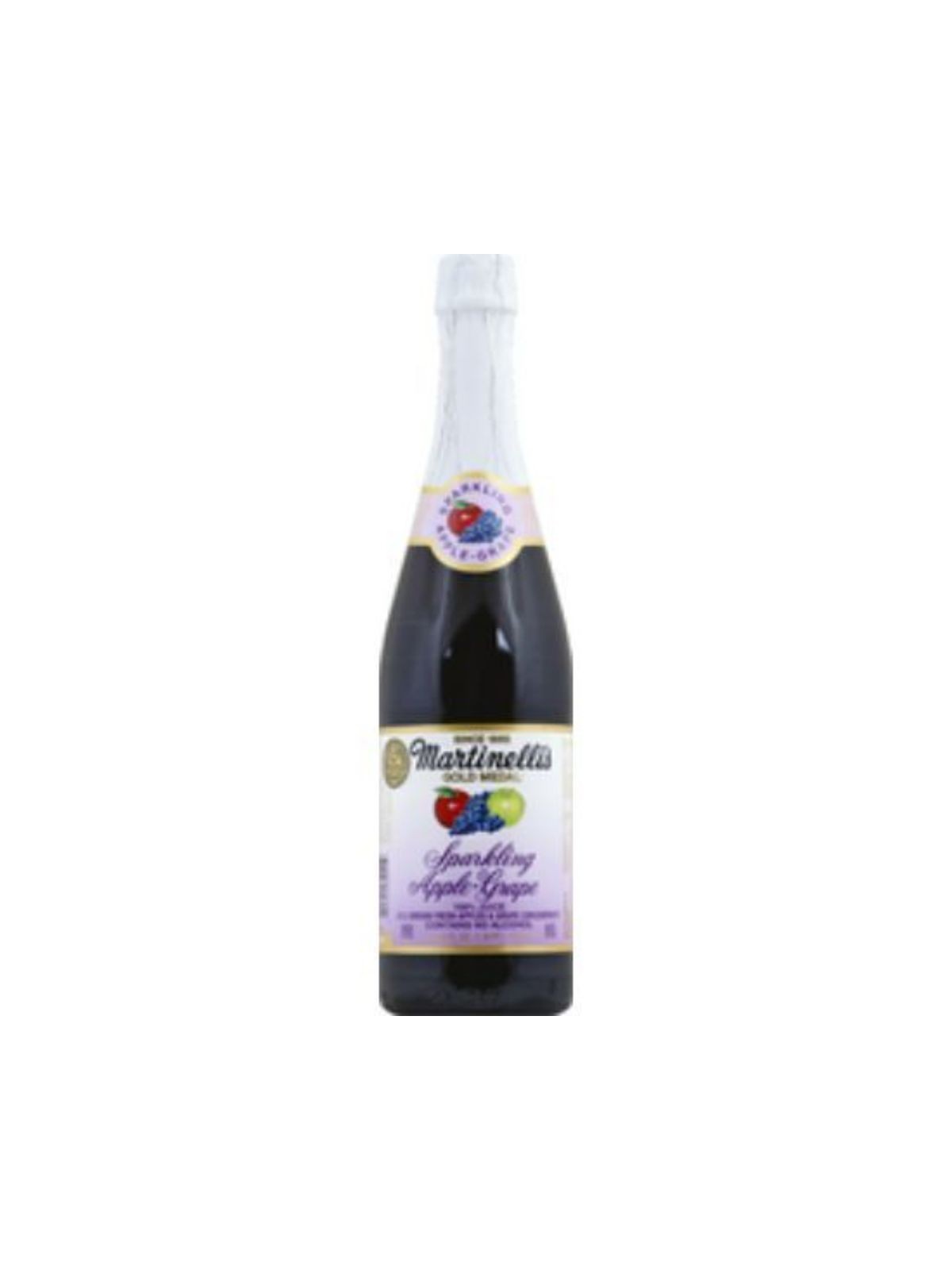 Order Martinelli Juice Sparking Apple Grape Non-Alcohol (25.4 oz) food online from Stock-Up Mart store, Minneapolis on bringmethat.com