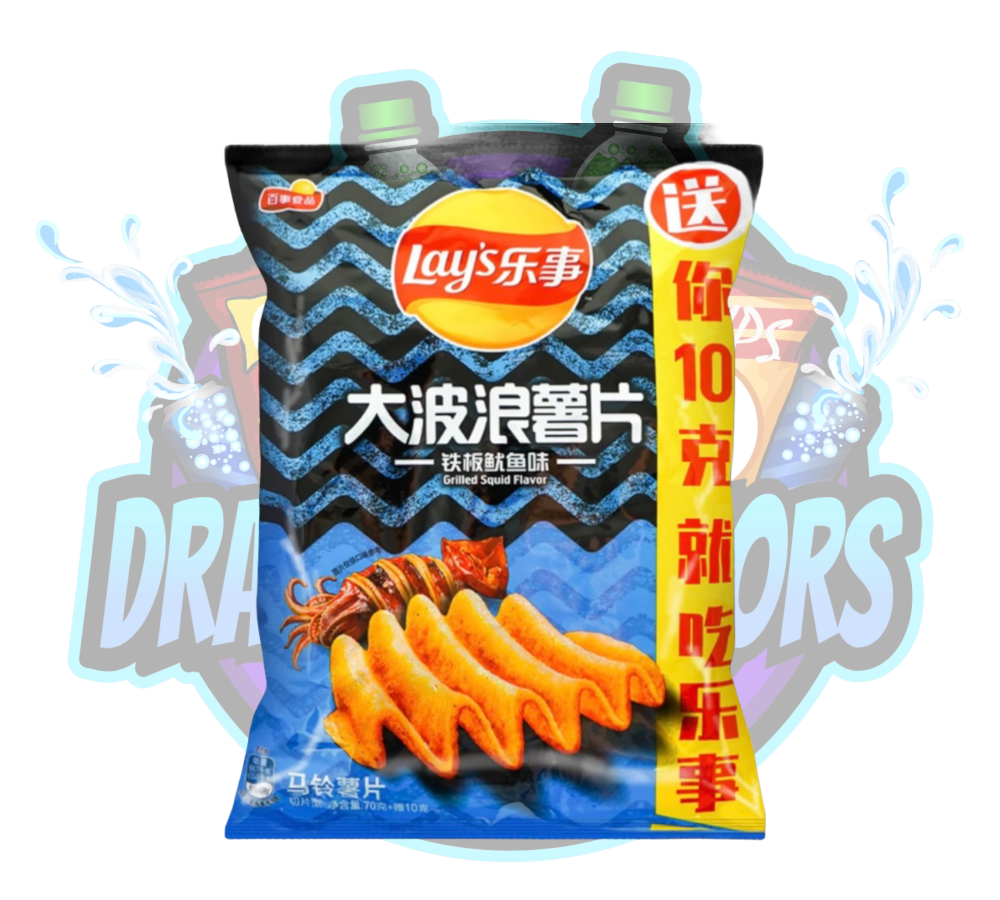 Order Lay's Grilled Squid Chips food online from Dramaticflavors store, Bethlehem on bringmethat.com
