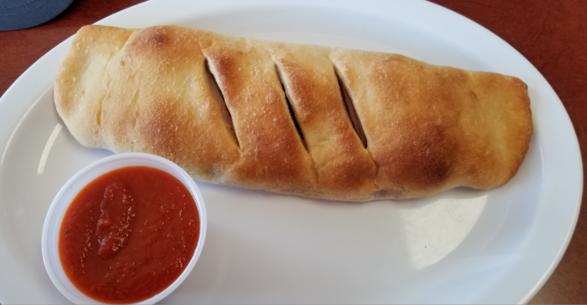 Order Cheese Calzone food online from Due Amici Pizza store, Charlotte on bringmethat.com