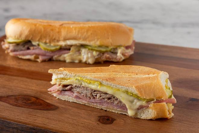 Order Cubano (Cuban Sandwich) food online from Porto's Bakery & Cafe store, Downey on bringmethat.com