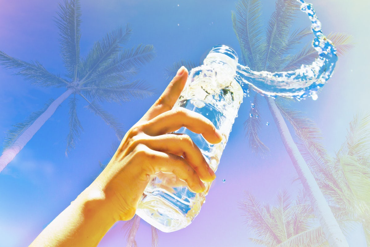 Order Bottled Water food online from Hot Dog On A Stick store, Palm Desert on bringmethat.com