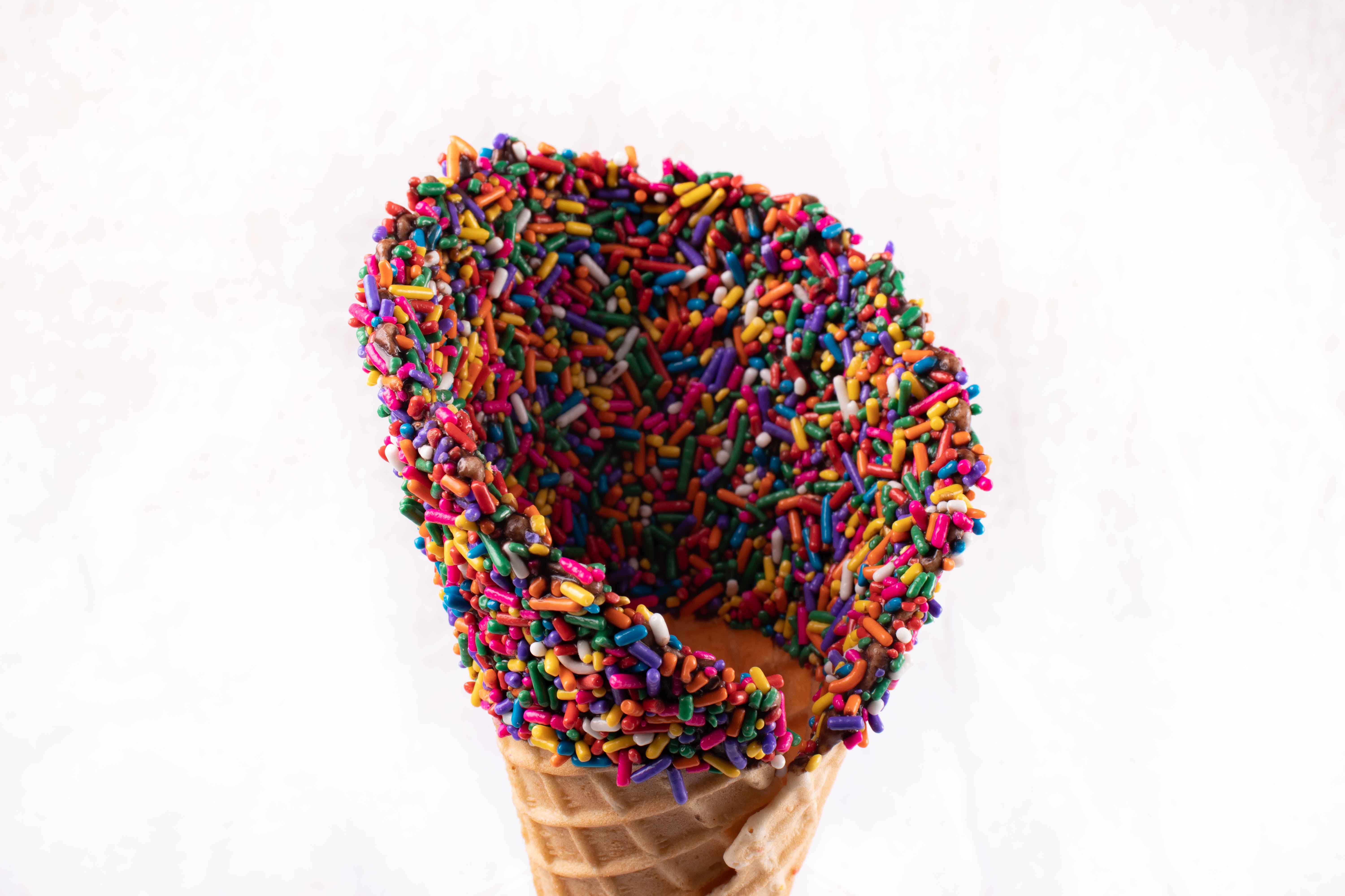 Order Dipped Waffle Cone food online from Doc Burnstein Ice Cream Lab store, San Luis Obispo on bringmethat.com