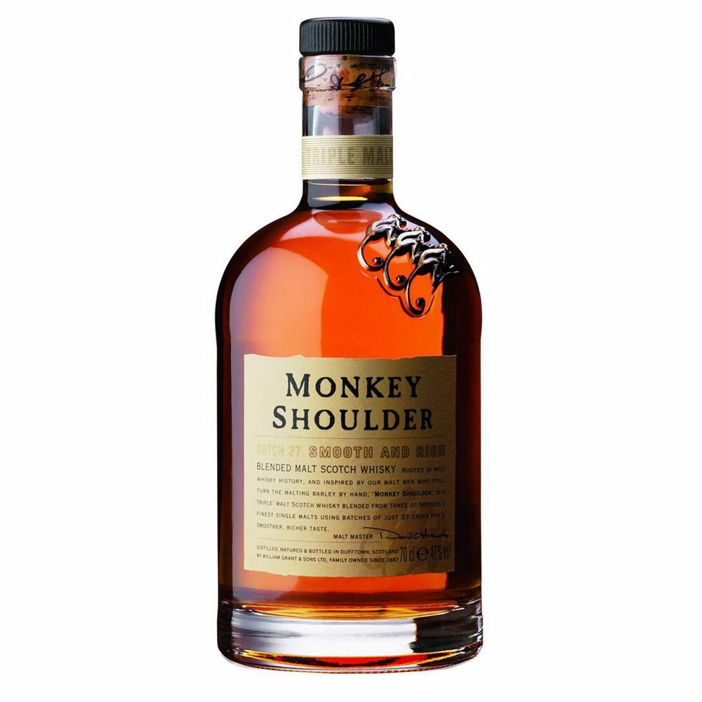 Order Monkey Shoulder 750 ml. food online from Village Wine & Spirits store, Ventura on bringmethat.com