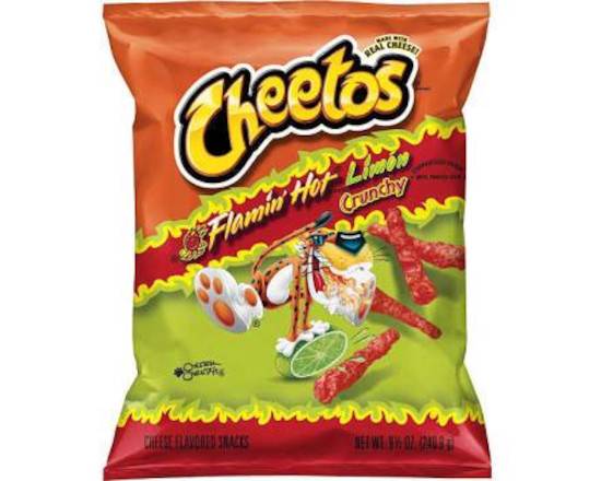 Order Cheetos crunchy flamin hot limon food online from Luckys Liquor store, Los Angeles on bringmethat.com