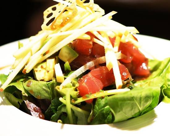 Order Ahi Tuna Salad food online from Kickys Pan-Asian Restaurant store, Aberdeen on bringmethat.com