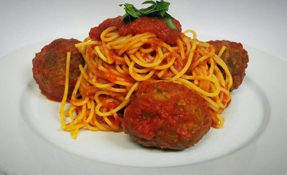 Order Spaghetti with Meatballs - Pasta food online from Joe G Restaurant store, New York on bringmethat.com