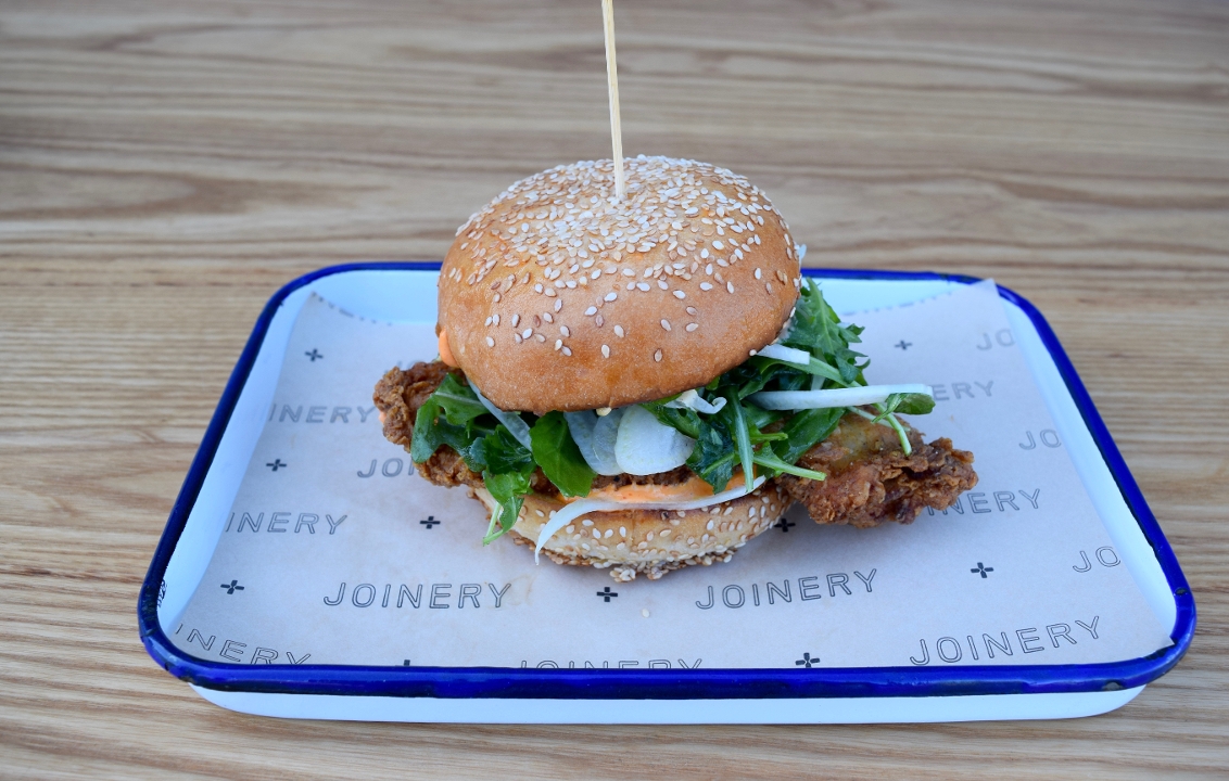 Order Fried Chicken Sandwich food online from Joinery store, Sausalito on bringmethat.com