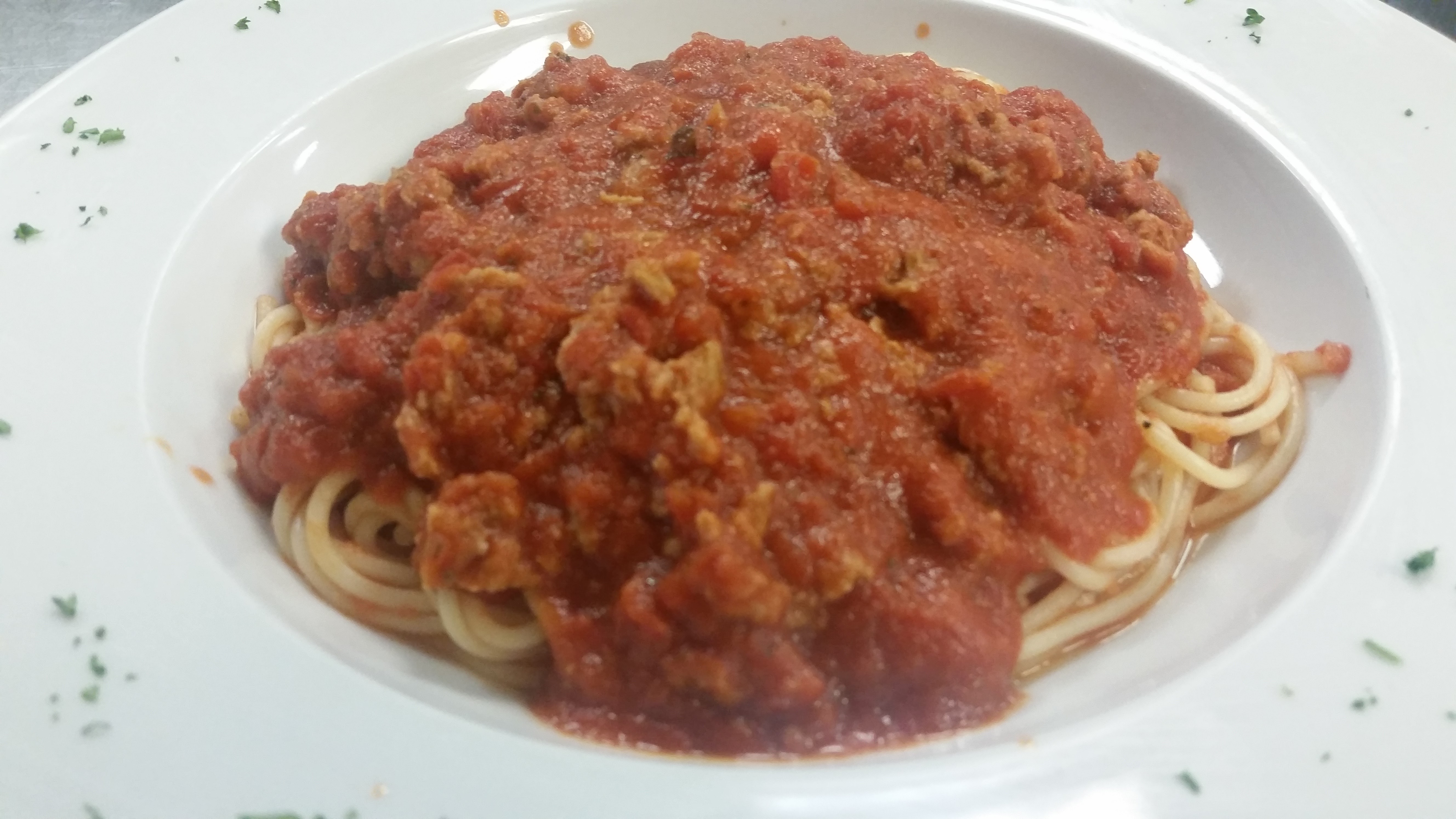 Order Spaghetti with Roll food online from Italian Villa store, Carrollton on bringmethat.com