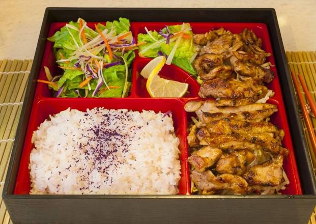 Order 2. Grilled Teriyaki Chicken Bento food online from Bento Ya store, Los Angeles on bringmethat.com