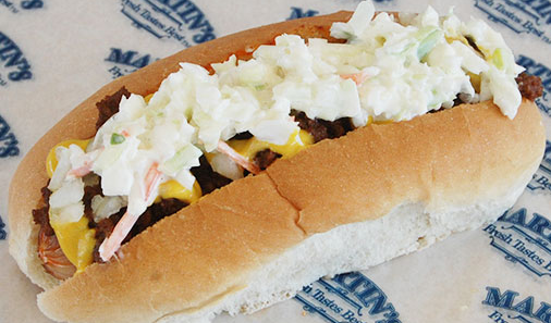 Order Chili Slaw Dog food online from Martin store, Kennesaw on bringmethat.com