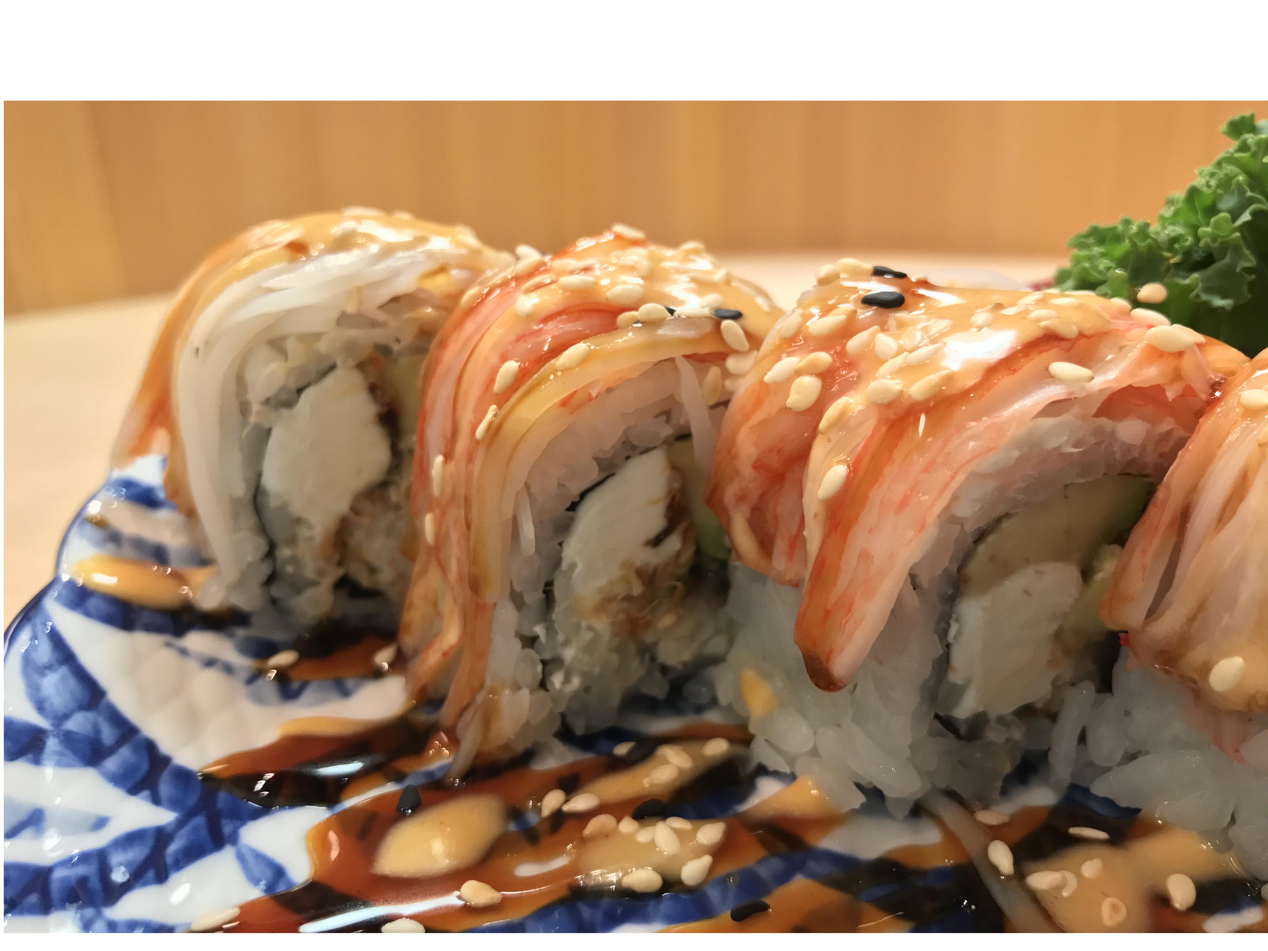 Order Samurai Roll Dinner food online from Hachimi Japanese Cuisine store, Johnson City on bringmethat.com