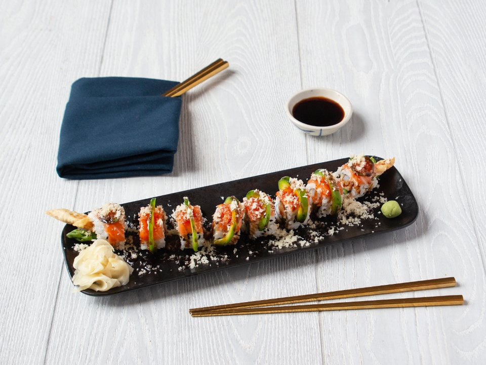 Order Kanikazi Roll food online from The Blue Elephant store, Pottstown on bringmethat.com