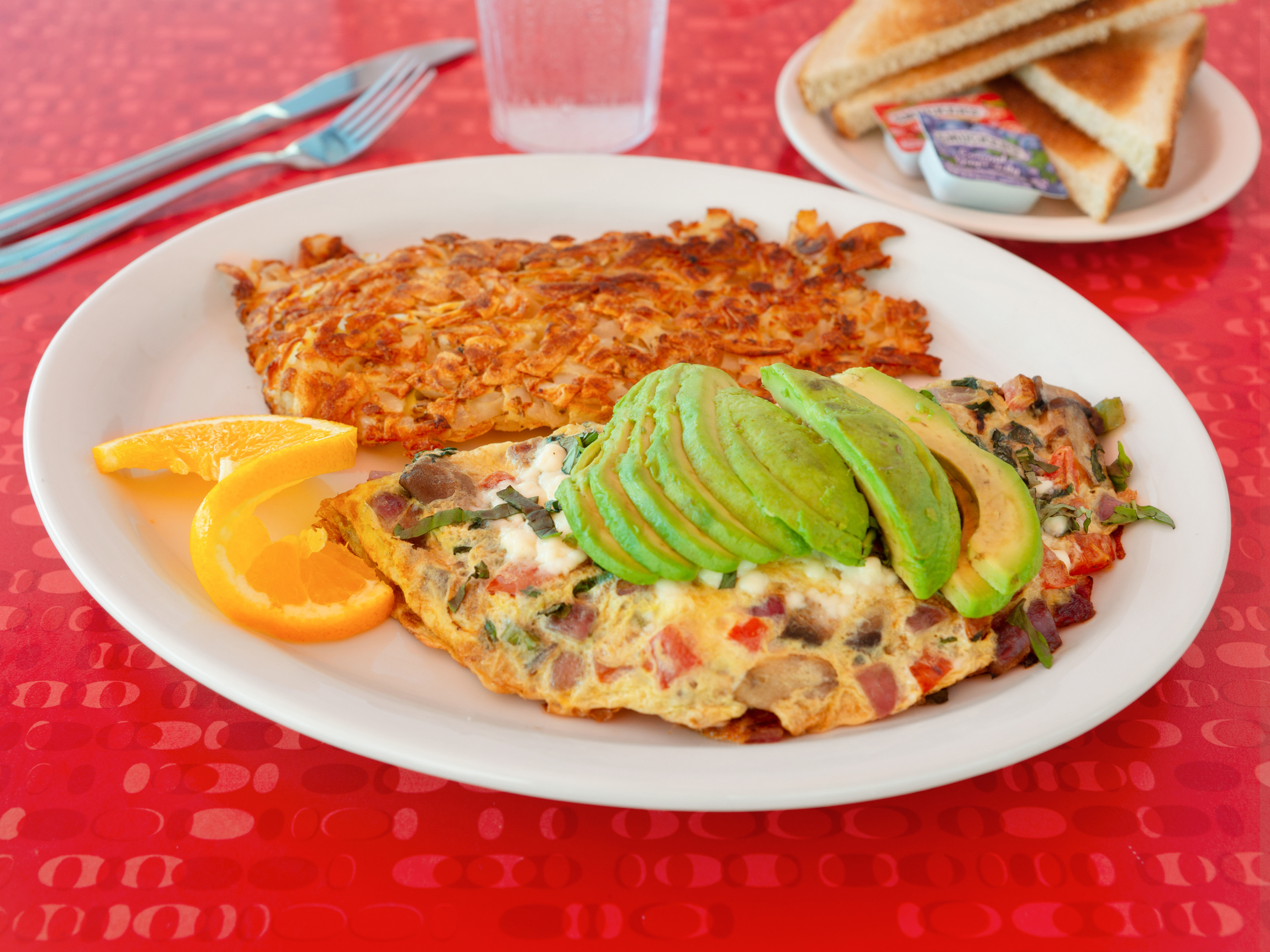 Order The Mediterranean Omelette food online from Mr D store, Placentia on bringmethat.com