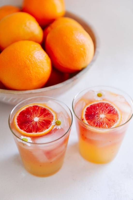 Order Iced Blood Orange & Spiced Tea food online from Le Banh store, Savannah on bringmethat.com