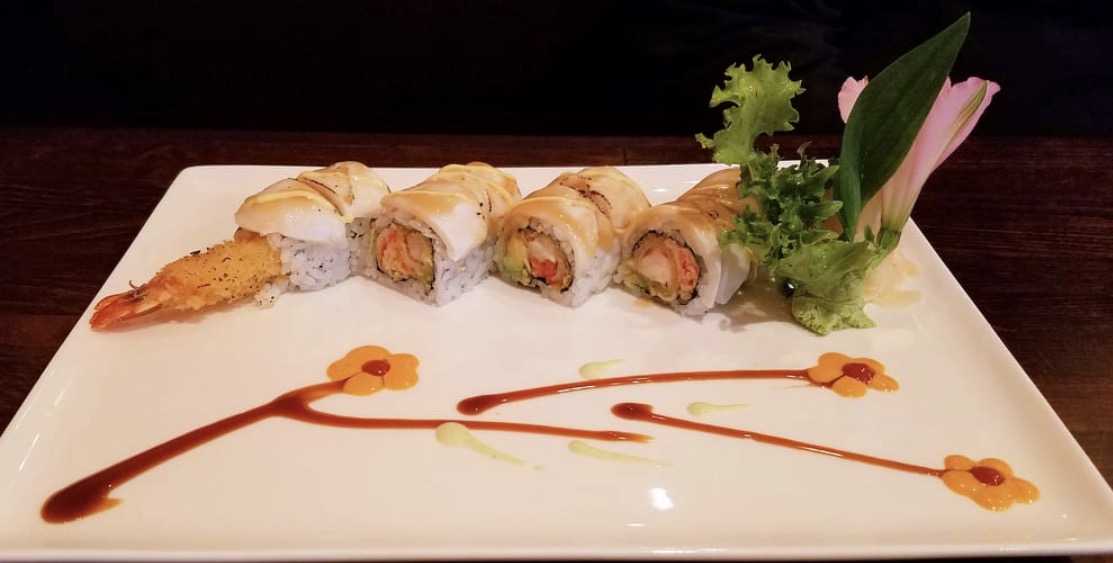 Order Samurai Roll food online from Yamasho Sushi Steakhouse store, Syracuse on bringmethat.com